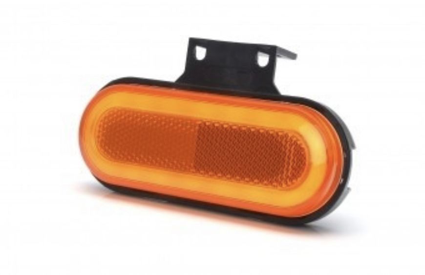 Ліхтар бічний габаритний LED NEON 12-24v Червоний 32 фото