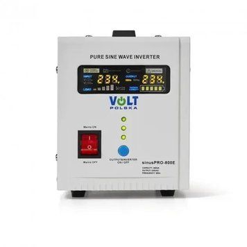 Источник бесперебойного питания Volt Polska Sinus PRO 800E 12V/230V 778 фото