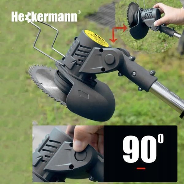 Коса акумуляторна Heckermann 24V (2 акумулятори) 796 фото