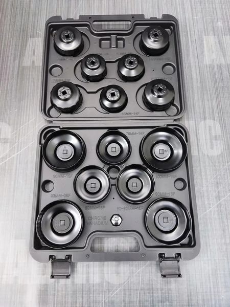 Набір чашок для зняття масляних фільтрів 14 предметів GEKO G10400 G10400 фото