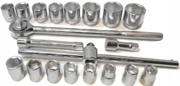 Набір торцевих головок 3/4" 6-гранних 21 шт. Black 10200-6 2668220891 фото