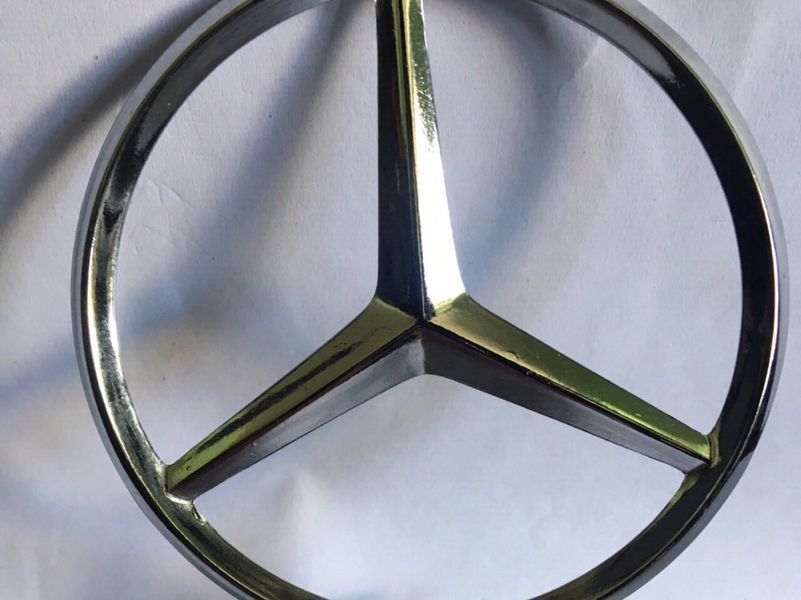 Емблема на капот Mercedes W210, W202, W211, W203, W124,W220 1994-2007 6 фото