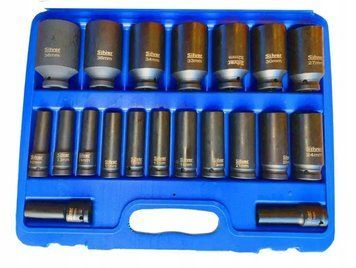 Набор головок ударных 1/2'' 10-38 мм 20 шт. Silver S11661 S11661 фото