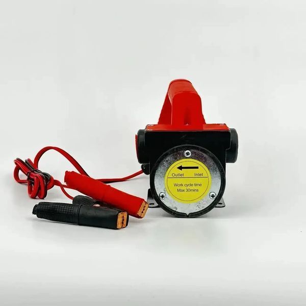 Насос для перекачування дизеля та рідких масел LEX LXPD12 12V, 80 л/хв L80 фото