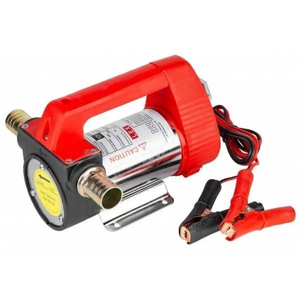 Насос для перекачування дизеля та рідких масел LEX LXPD12 12V, 80 л/хв L80 фото