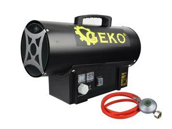 Обогреватель газовый с редуктором и термостатом 40 кВт Geko G80412 G80412 фото