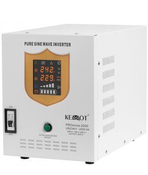 Джерело безперебійного живлення КЕМОТ SINUS PRO 2200w 12/230V (1600w/2200w 207 фото